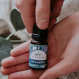 Healer's Blend essential oil for a clean smelling home. Add 5 drops to your diffuser. 