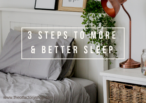 3 Steps to More & Better Sleep