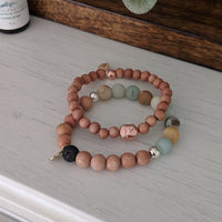 Rose Gold Stacker Bracelet - The Olfactory Shop