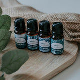 Cabin Collection essential oil blends are your way of bringing the cabin feeling home. Only at The Olfactory Shop dot com