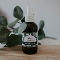 All natural thieves blend essential oil in a spray. Ready to use, no diffuser needed. Made in Canada