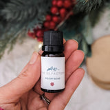 pure essential oils of Canadian evergreens, cinnamon and vanilla for your perfect Christmas essential oil and room spray. Shop more toxin free home fragrance at the olfactory shop dot com
