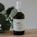 Pure Bulgarian lavender and mexican vanilla for a natural room and body spray. Perfect addition to your bedtime routine. All natural home and body fragrance. Made in Canada