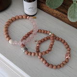 Rose Gold Stacker Bracelet - The Olfactory Shop